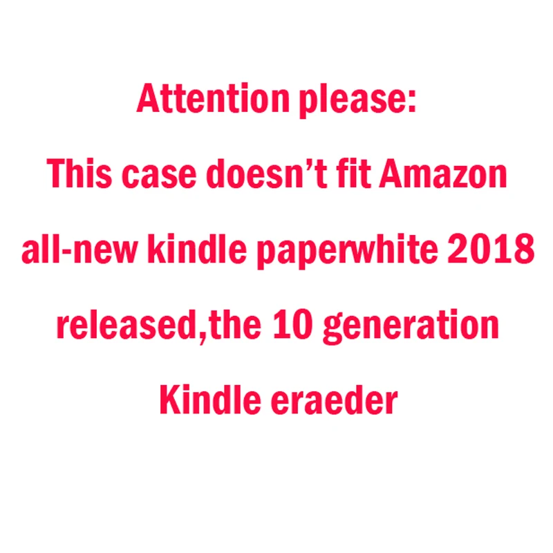 Чехол для Amazon kindle paperwhite версии 2017 года 6 дюймов смарт-чехол из искусственной кожи