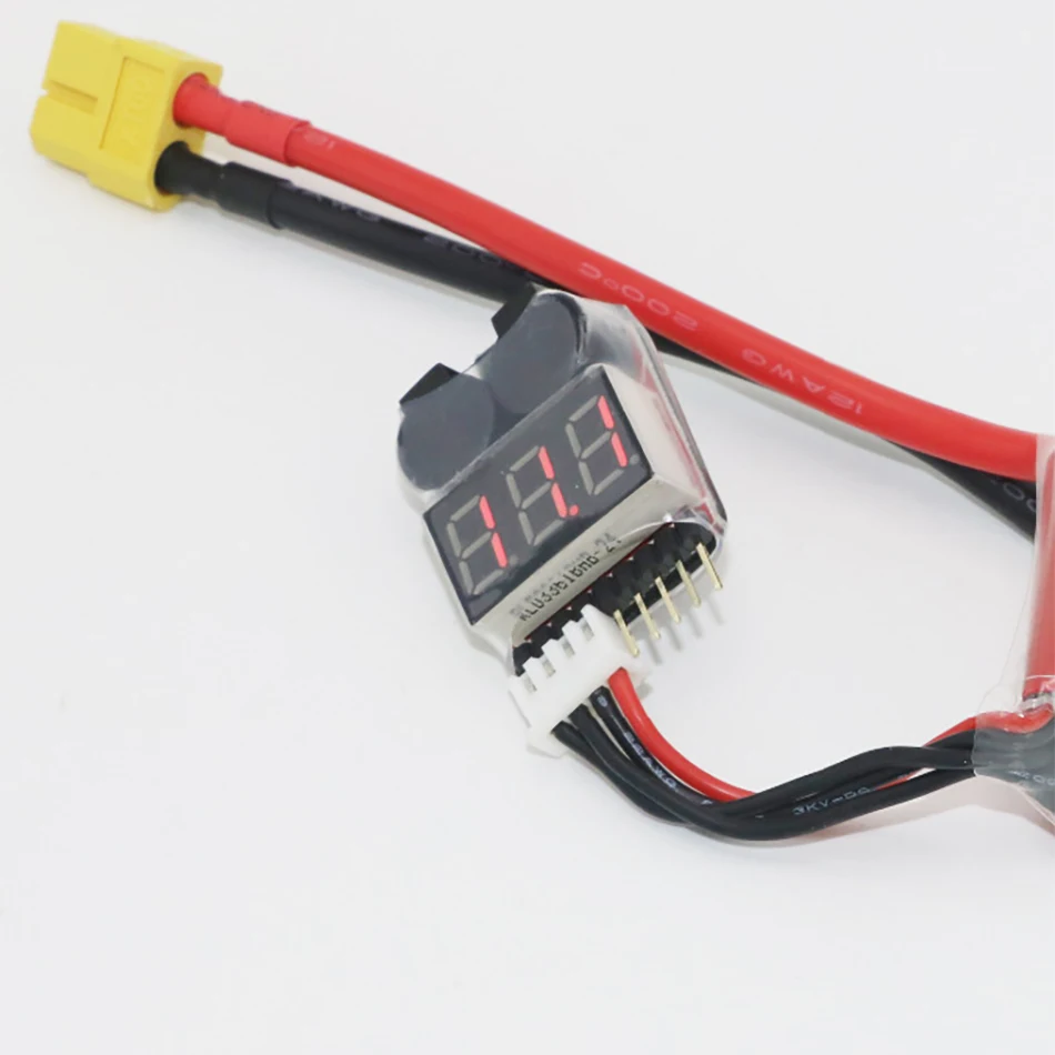 Светодиодный индикатор низкого напряжения Lipo 1-8 с 2 шт. | Игрушки и хобби