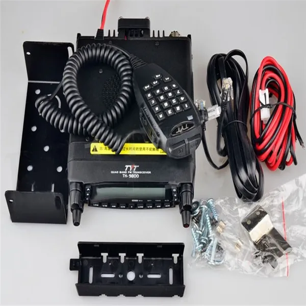100% NEW TYT TH-9800 Walkie-talkie 29/50/144/430 MHZ QUAD BAND TRANSCEIVER Mobile Car Radio | Мобильные телефоны и