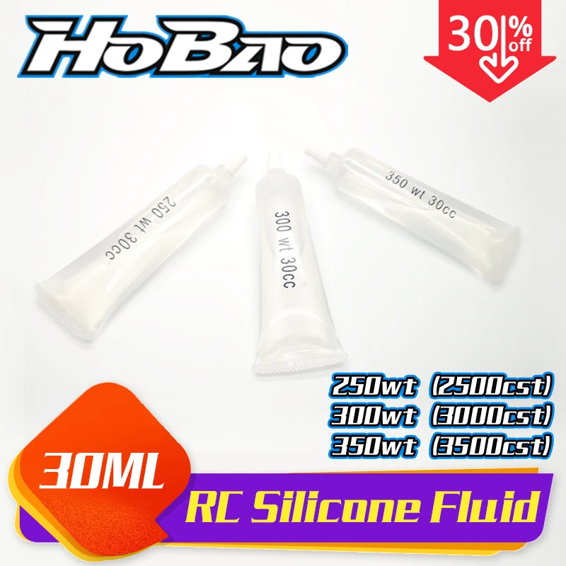 HOBAO/OFNA 30 мл 250/300/350wt 2500cst 3000cst 3500cst RC силиконовый дифференциальный амортизатор жидкости, демпфирующее масло, детали