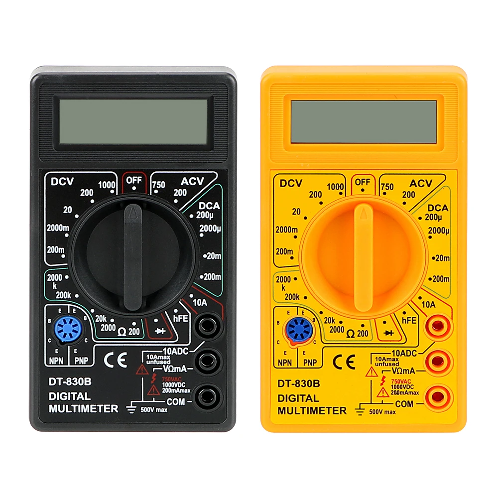 DIYWORK DT 830B инструмент для анализа электрического инструмента Омметр Вольтметр