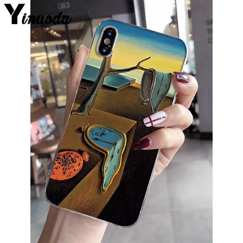 Yinuoda Salvador Dali художественная живопись Новинка чехол для телефона Fundas чехол для iPhone 8 7 6 6S Plus 5 5S SE XR X XS MAX Coque Shell