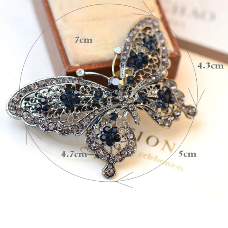 1 шт. женская заколка для волос в форме бабочки|Шпильки и заколки волос| |