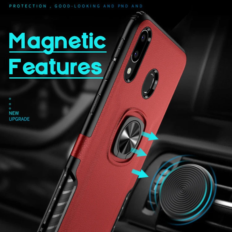 For Samsung M20 Case Bracket Ring Shockproof Soft Silicone Holder Cover Galaxy M10 M 20 Capa Funda Shells |