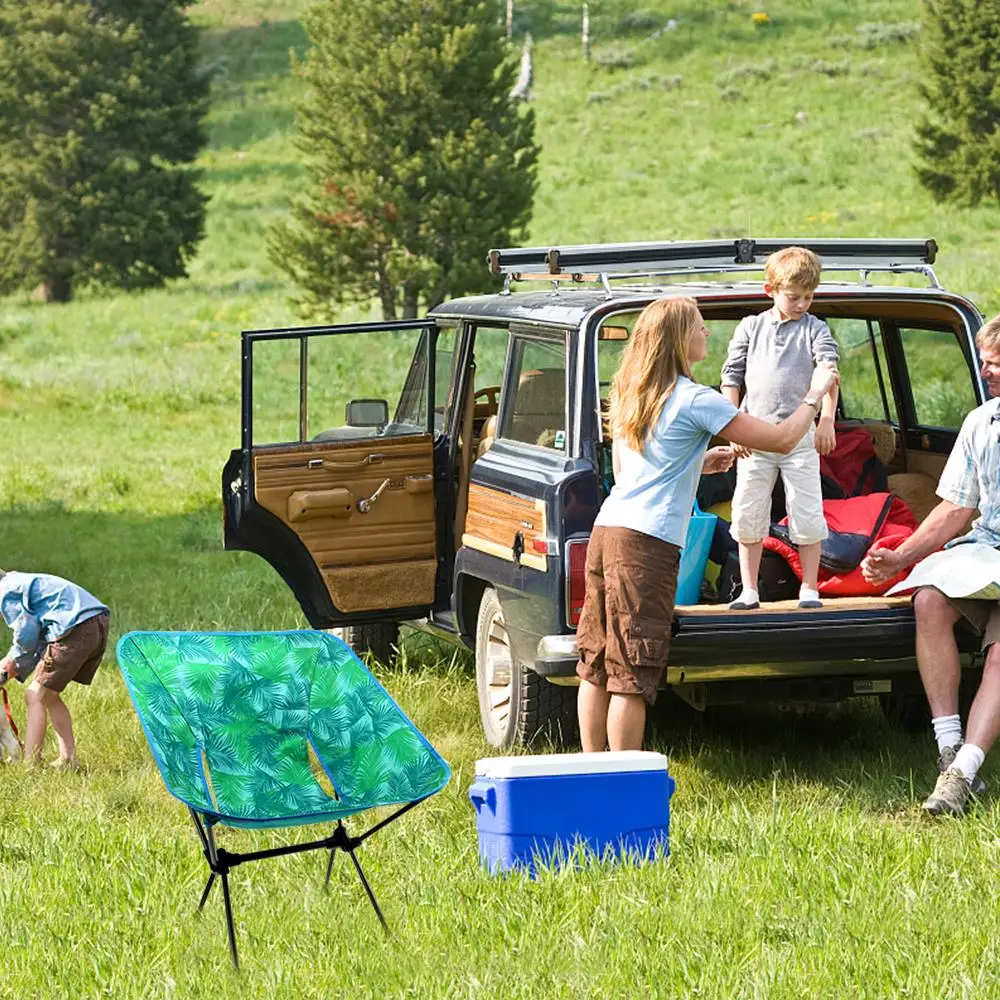 Открытый складной стул для кемпинга 600D ткань Оксфорд пляжное кресло с сумкой