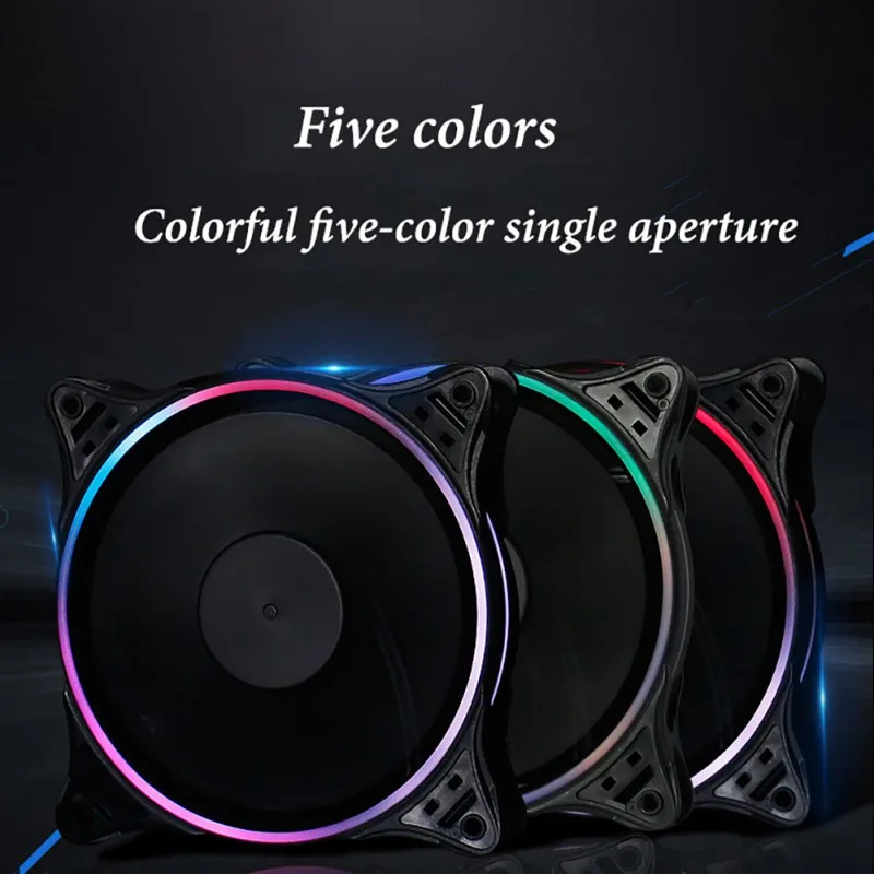 Aigo DR12 компьютерный корпус охлаждающий вентилятор RGB настраиваемый LED 120 мм тихий