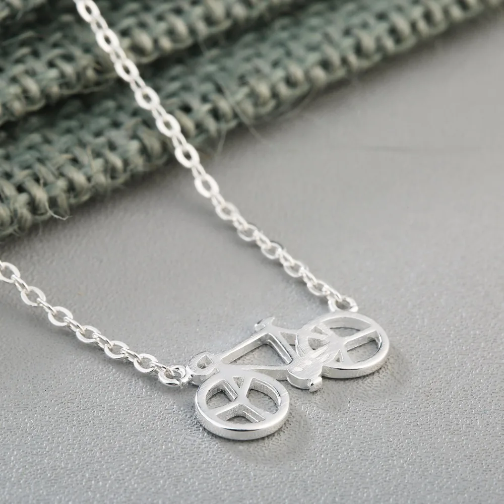 Cxwind модное Велосипедное ожерелье в форме велосипеда дизайнерские подвески и