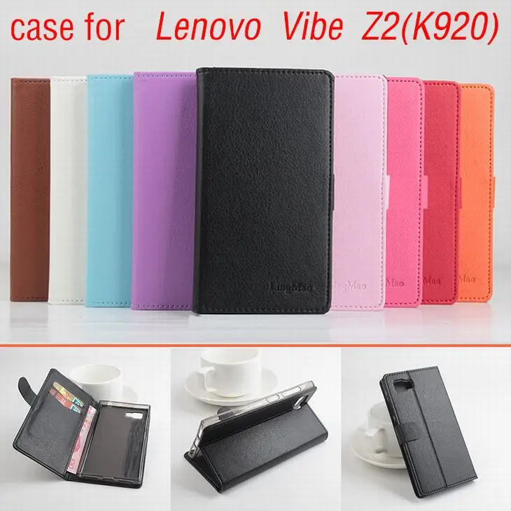9 видов цветов кожаный чехол для lenovo K920/lenovo VIBE Z2 Pro откидная крышка корпуса со