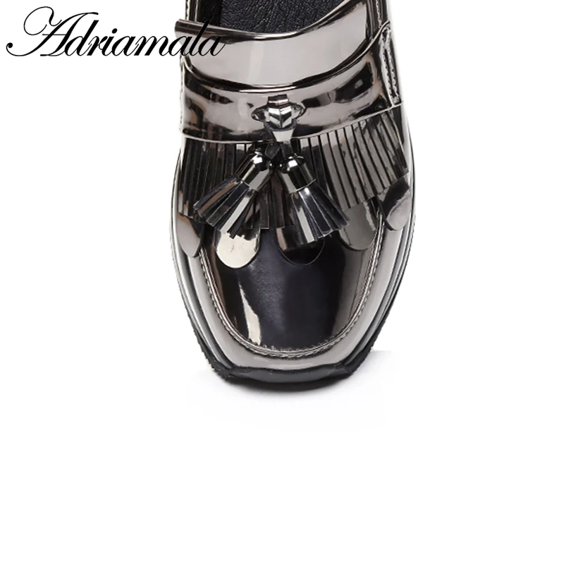 2018 корова Повседневная кожаная обувь Для женщин круглый носок Slip-On Пояса из