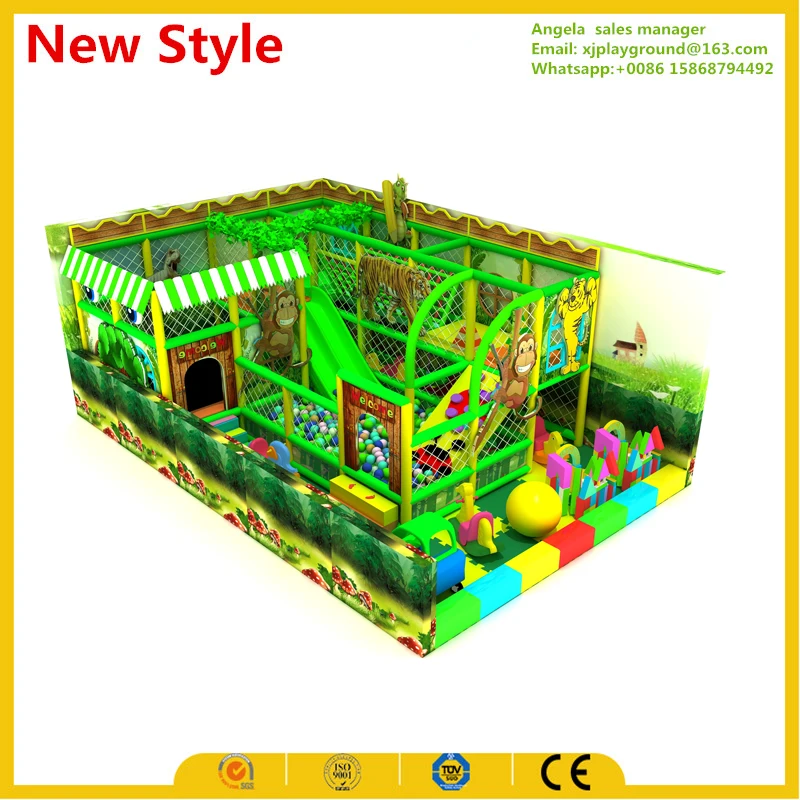 2017 маленькая крытая игровая площадка для mcdonalds с лесной тематикой|indoor playground|small