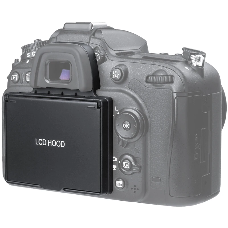 Встроенная рамка из оптического стекла для камеры NIKON D7100 d7200 Защитная пленка ЖК