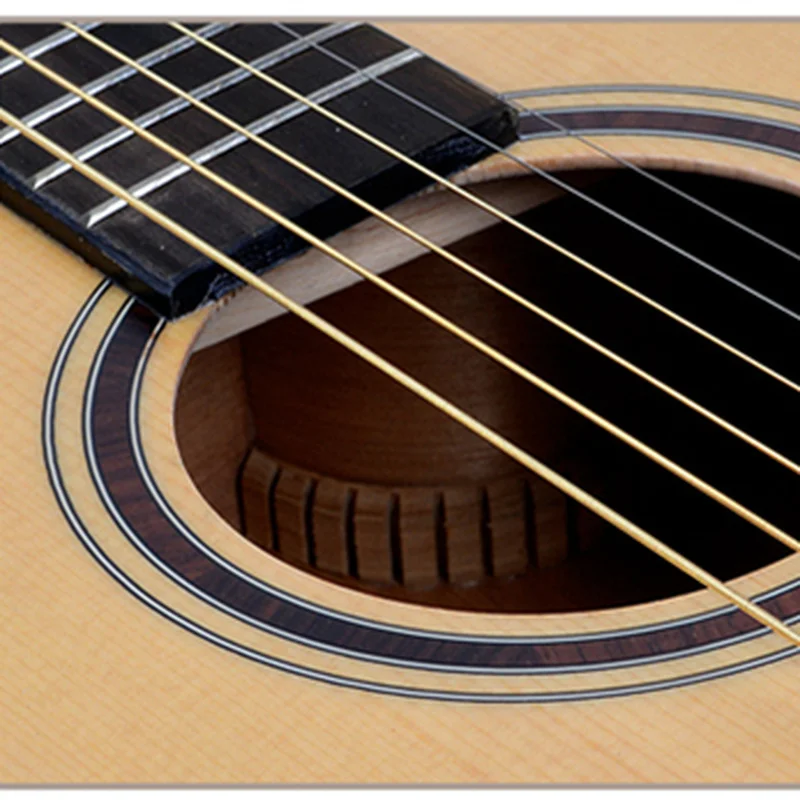 Гитара из массива ель ореха акустическая электрическая стальная струна 41 дюйм D