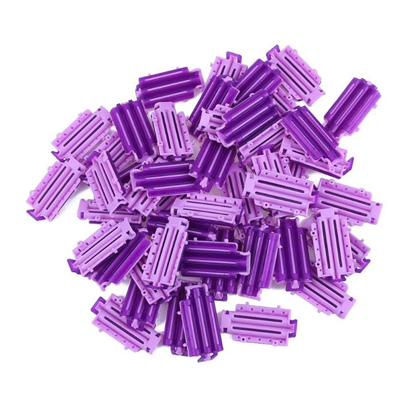 45pcs 45 шт. заколка для волос волнистая завивка штанги кукурузные бигуди DIY бигуди пушистые зажимы ролики пушистые корни волос завивка волос инструмент для укладки - Цвет: 45pcs