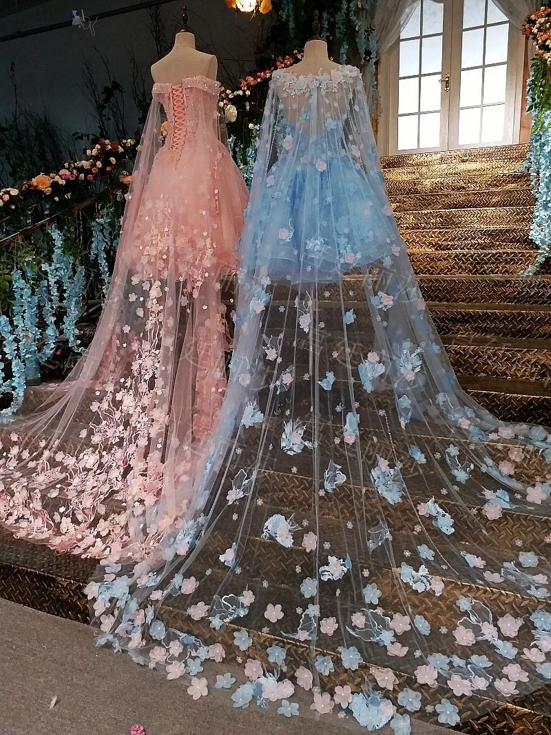 Романтичное кружевное платье для беременных CloverBridal розовое длиной до колена с