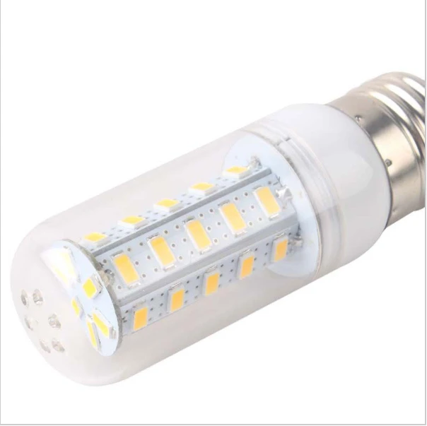 Светодиодная лампа E27 E14 220 В SMD 5730 светодиодная для кукурузы 24 36 48 56 69 светодиодов