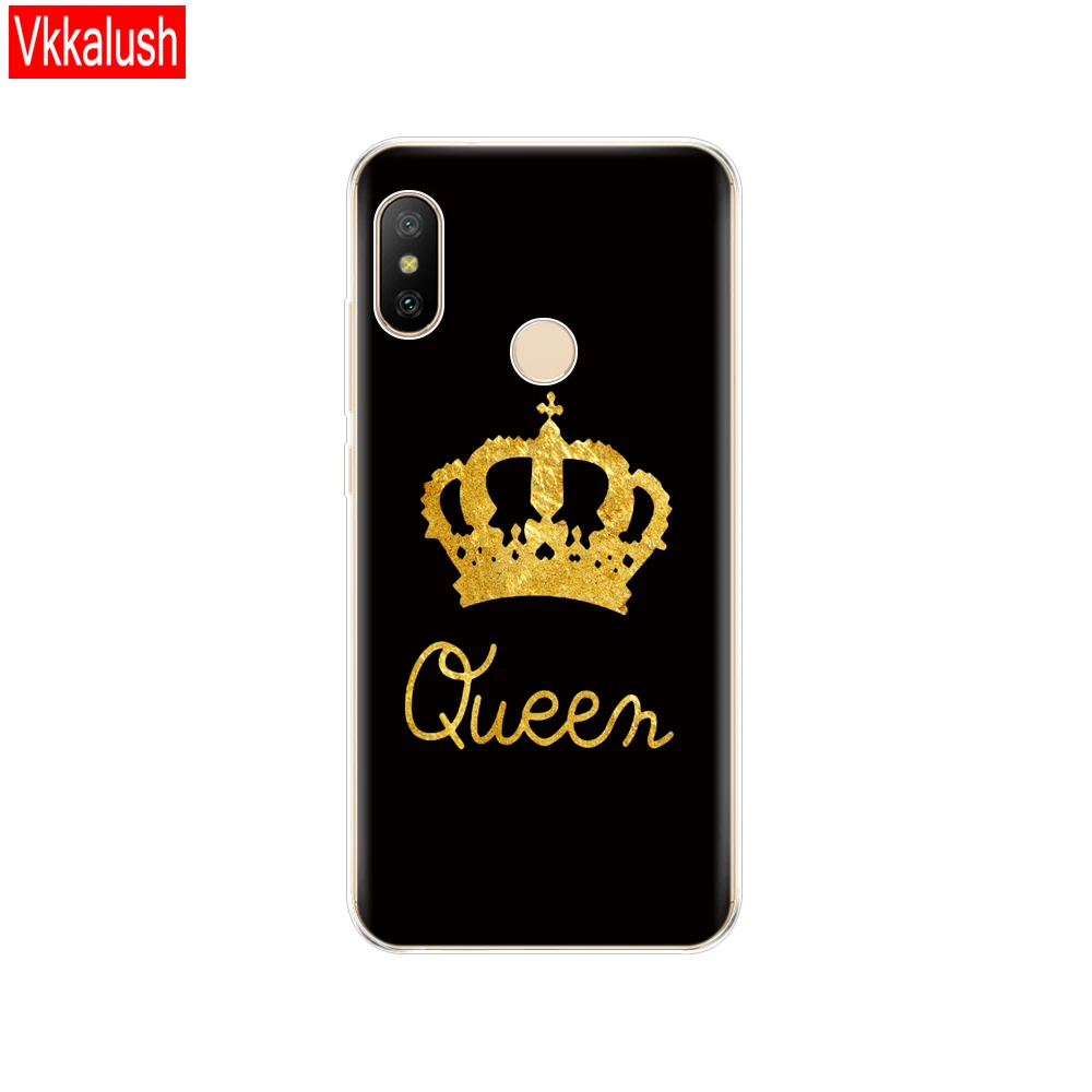 80074 Силиконовый чехол для телефона для Xiaomi mi A2 LITE, чехол с полной защитой, мягкая задняя крышка из ТПУ, чехол для телефона для Xio mi A2 LITE, бампер, чехол - Цвет: 80074