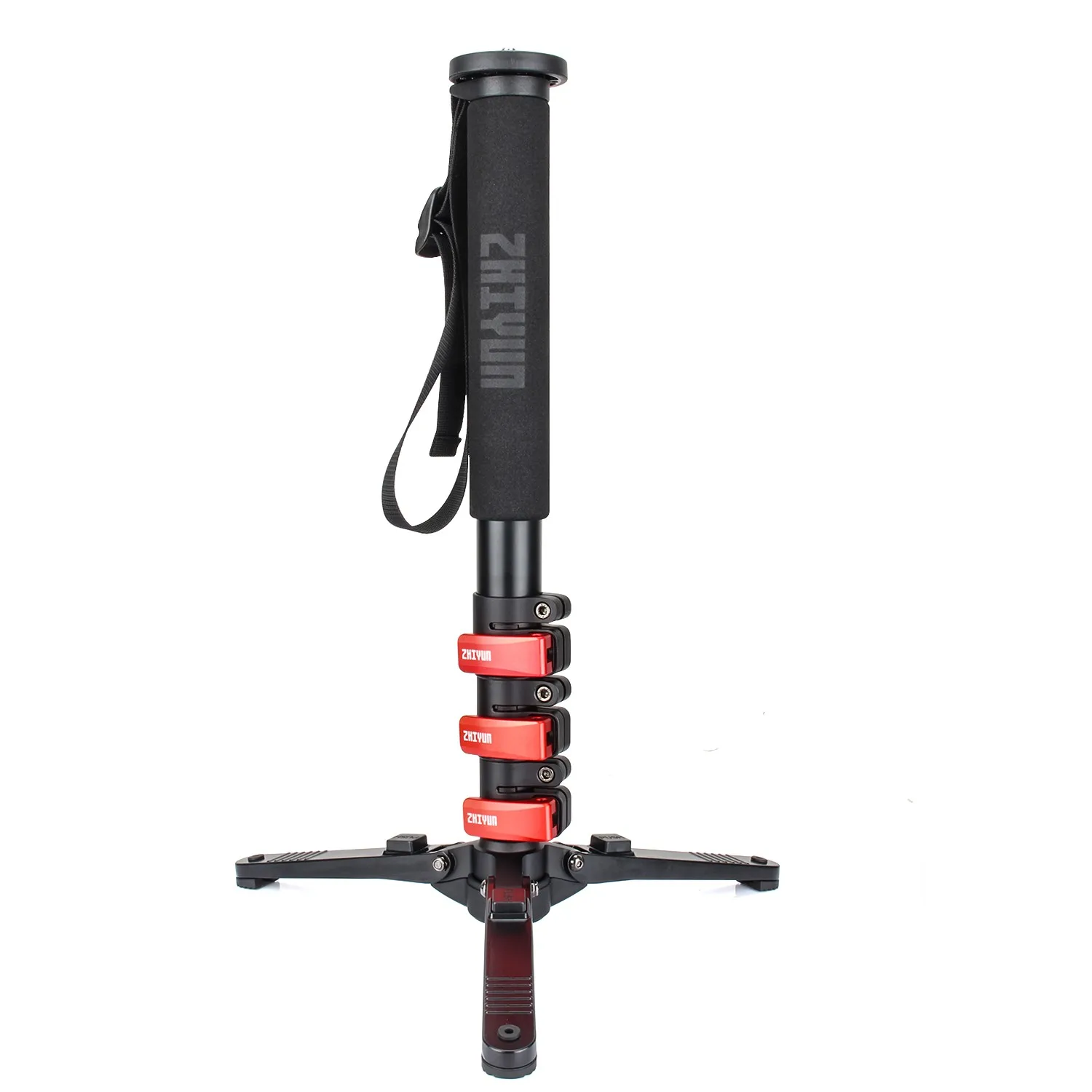Zhiyun ручной мини-монопод для Zhiyun Crane 3 Lab, с универсальным винтовым портом 1/4 дюйма сверху и съемным маленьким штативом снизу