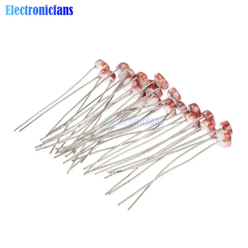 100 шт. Фоточувствительный резистор Фоторезистор фоторезистор 5 мм GL5528 100%