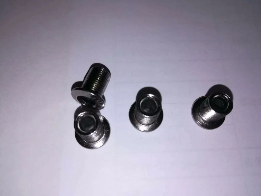 4 шт. велосипедные болты с одним кольцом 1 x система для замены Shi mano M8000|chainring screw|single