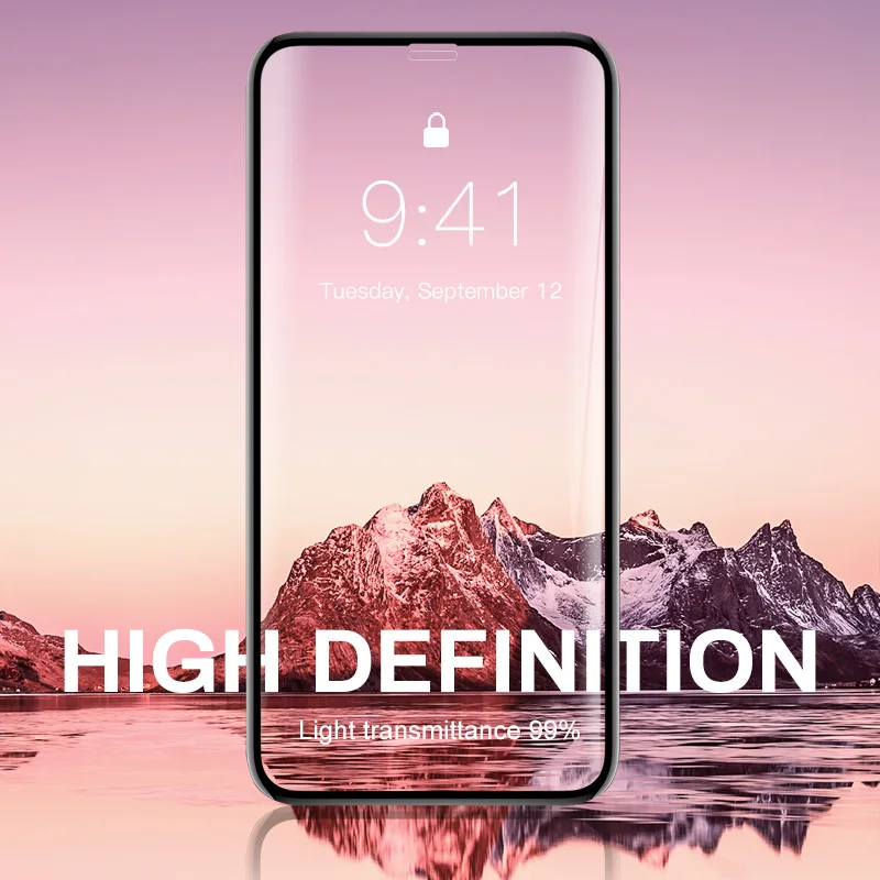 IONCT 9D защитное стекло на айфон 6 6s 7 8 Plus полное покрытие iPhone X Xr Xs Max защита экрана