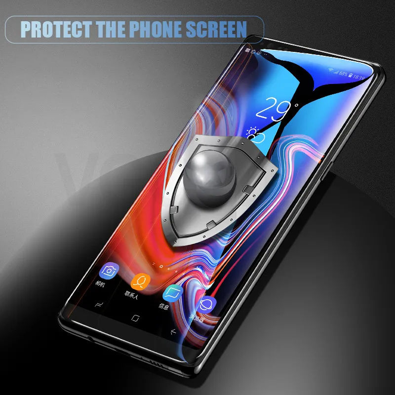 15D полностью изогнутое закаленное стекло для samsung Galaxy S8 S9 Plus Note 8 9 Защита экрана для samsung S7 Edge S9 S8 защитная пленка
