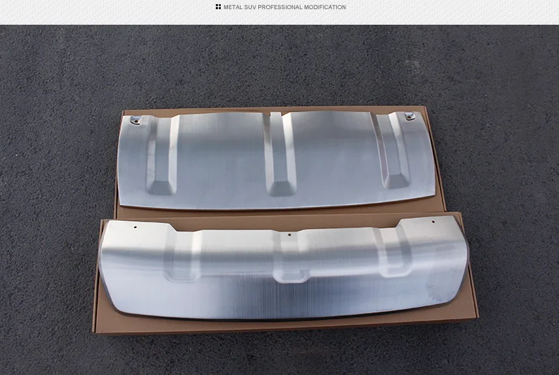 Автомобильный передний и задний бампер из нержавеющей стали противоскользящая