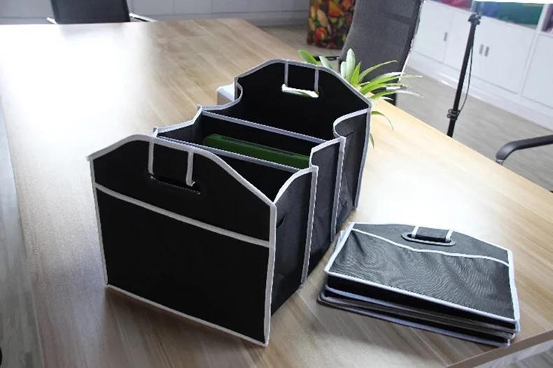 Vehicle multi-function trunk storage box car folding non-woven vehicle contents | Автомобили и мотоциклы