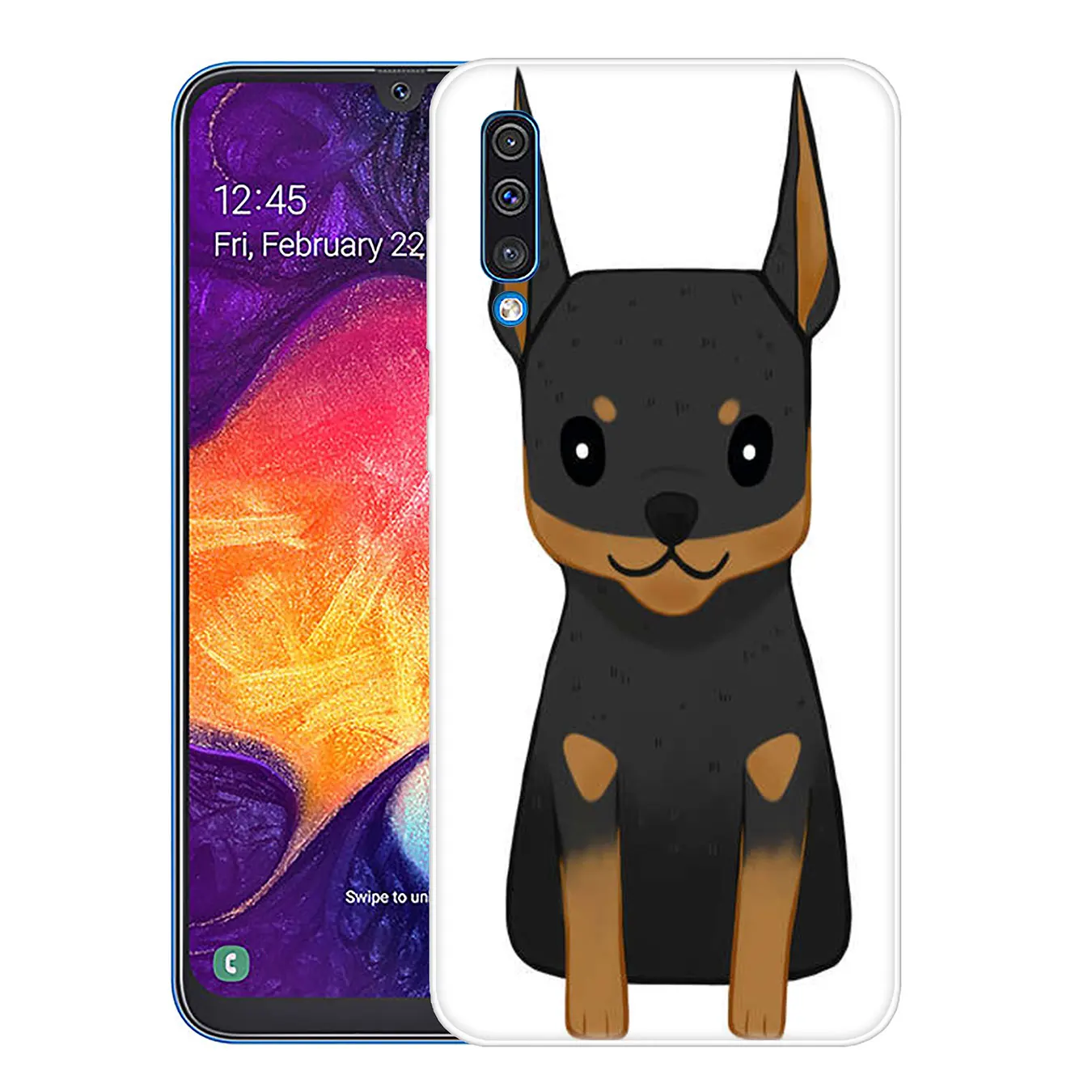 10 Lavaza Симпатичные такса собака добермана жесткий чехол для телефона для samsung Galaxy A70 A60 A50 A40 A30 A20 A10 M10 M20 M30 M40 A20e крышка - Цвет: 10