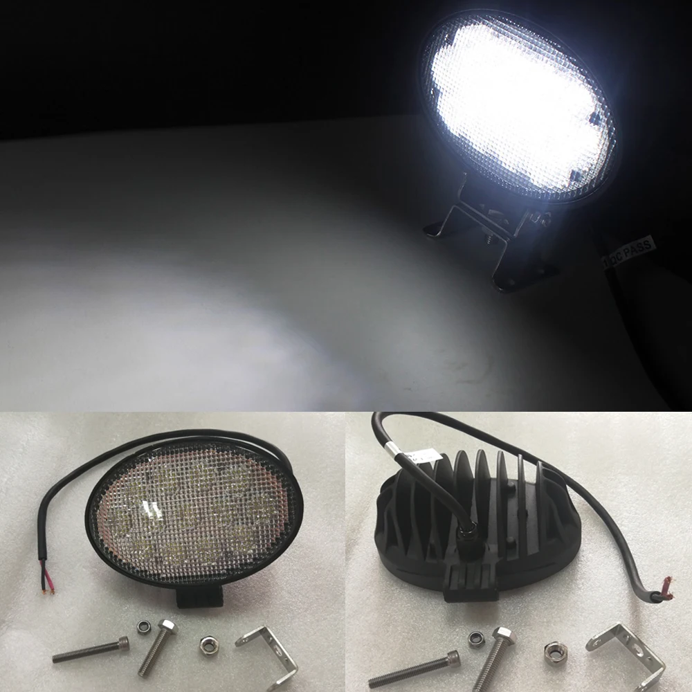 Овальный 39 Вт светодиодный Подсветка 12V /24V луч RE198623 для John Deere 4120 4210 4310 4320 4410 4510 4520