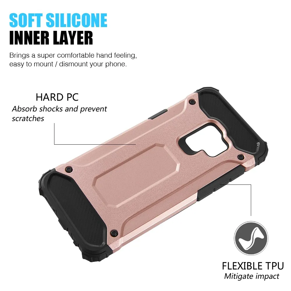 S9 плюс Чехол для Телефона Жесткий Пластик Гибридный чехол смартфона Ultra Slim Мягкие