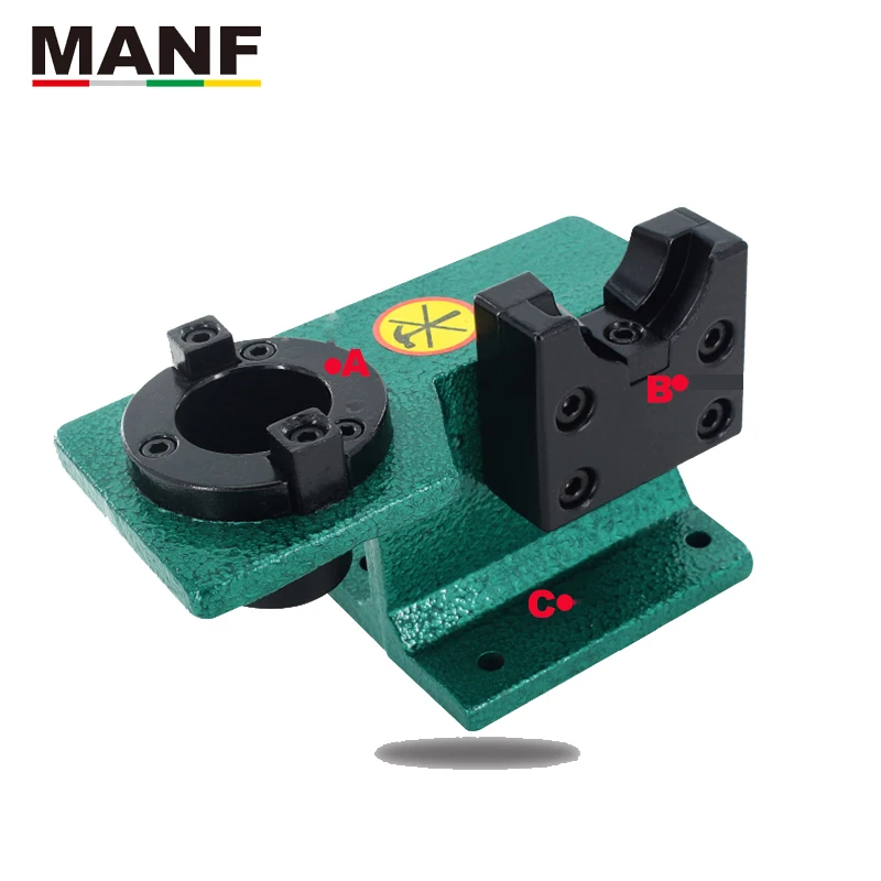 MANF 1 шт. BT30 BT40 BT50 фиксатор резак держатель вертикальный/горизонтальный держатель инструмента устройство Универсальный держатель инструмента с ЧПУ затягивающее приспособление