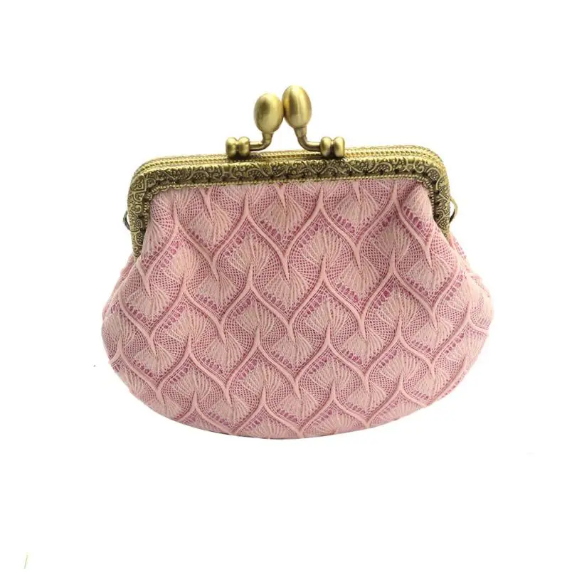 2021 Модные женские маленькие кошельки Ретро кошелек на застежке клатч винтажный