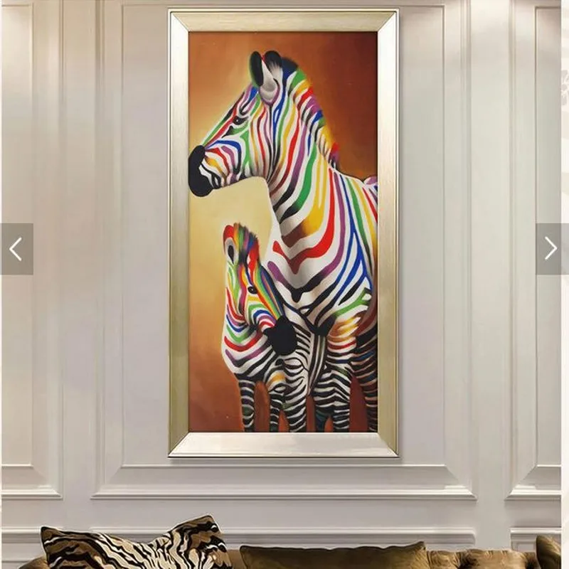 Пользовательская роспись на заказ 3D большая для прихожей ресторана входа