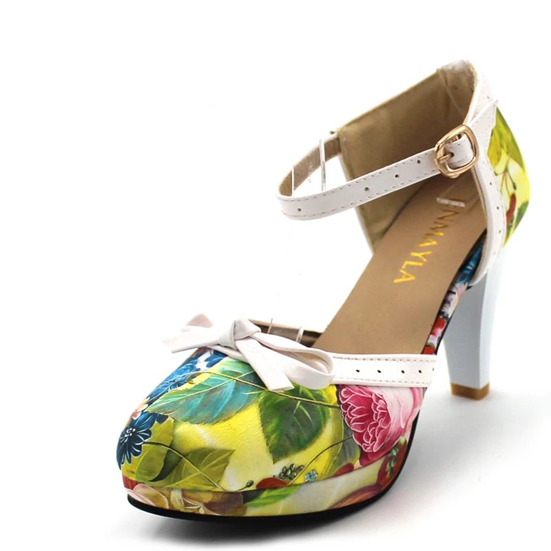 ENMAYLA/демисезонные туфли-лодочки на высоком каблуке с ремешками женские босоножки