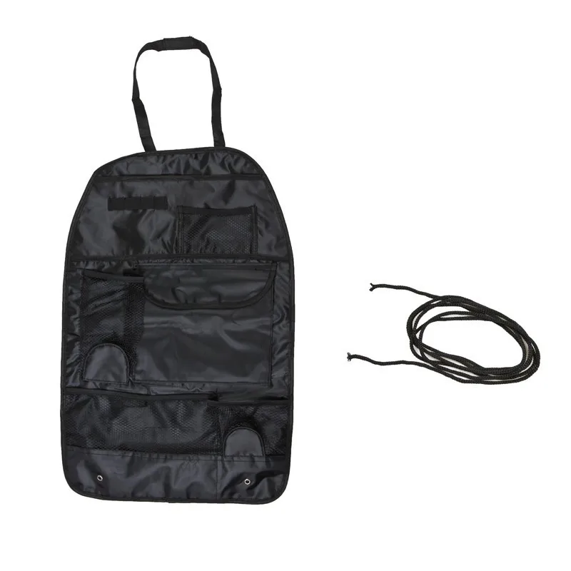 

Hot Sale Car Auto Vehicle Seat Back Organizer Storage Bag Multi Pocket Holder Black Dropshipping Wholesale
