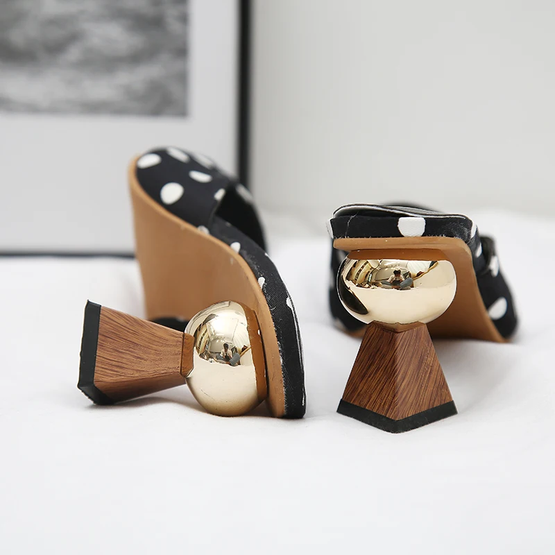 Moxxy/Новинка года; модные туфли без задника на каблуке; Mule feminino; женские уличные тапочки; женские сандалии-шлепанцы; Femme; 7 см