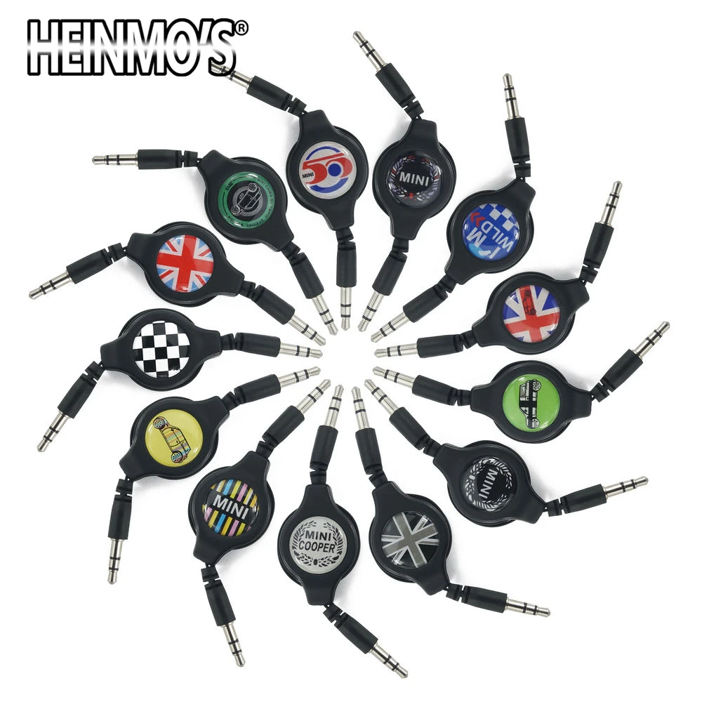 Для мини-R50 R52 R53 R55 R56 R57 R58 R59 R60 R61 F54 F55 F56 F60 Countryman автомобиля на обоих концах для подключения внешних устройств к автомагнитоле провода для MINI Cooper аксессуары