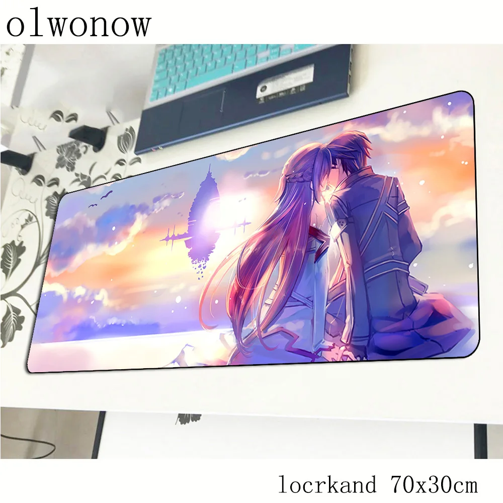 Коврик для мыши Sword Art Online геймер рождественские подарки 700x300x2 мм коврик notbook