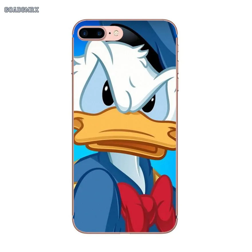 Мягкий силиконовый чехол из ТПУ с рисунком Дональда Дака для Samsung Galaxy A10 A30 A40 A50 A60