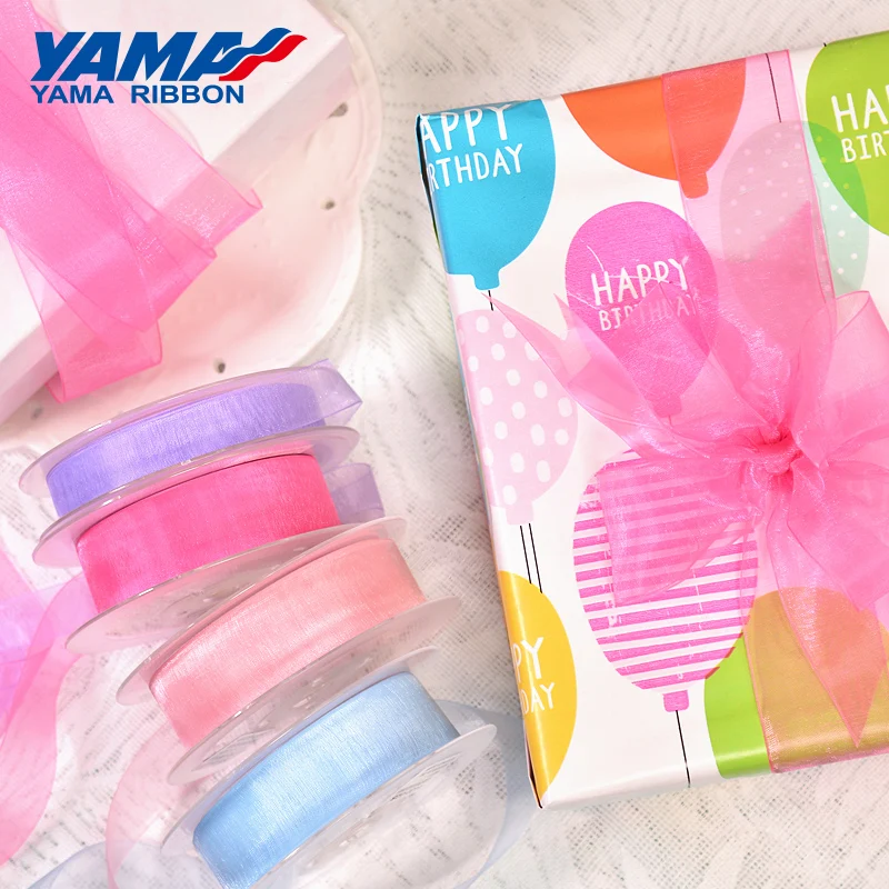 YAMA 1/4 дюйма 6 мм 400 ярдов/рулон черная белая красная однотонная прозрачная