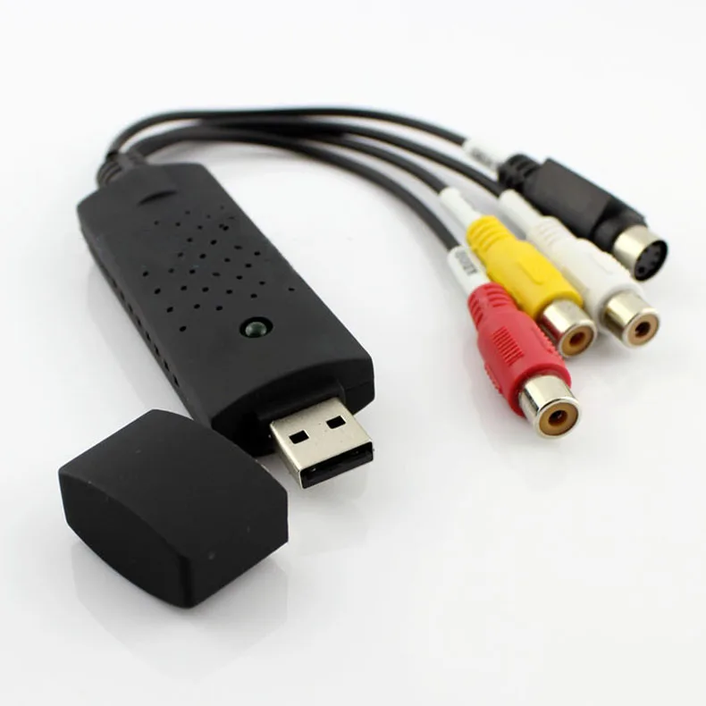 Новый USB 2 0 к 3 RCA Видео ТВ DVD VHS Кабель адаптер захвата SGA998|Кабели VGA| |