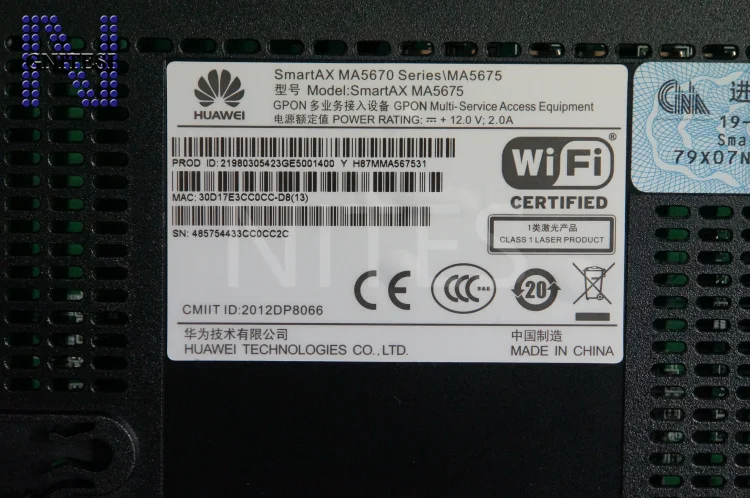 Оригинальный Новый Hua Wei MA5675 EPON беспроводной ONU с 4GE + 4 кастрюлями WIFI|epon onu|onu epononu wifi |