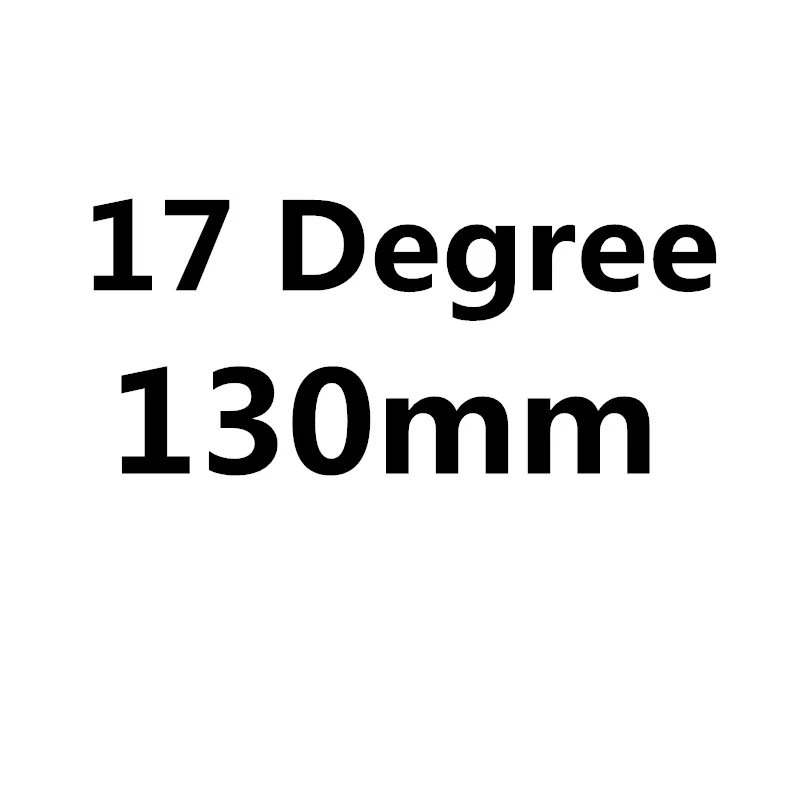 17 degree 130mm ERGOSUM велосипедный стволовый углеродный дорожный 28,6 мм Углеродистые стебли дорожный велосипед 6/17 градусов черный ствол 31,8 мм горные велосипеды 3 K матовые стебли - Цвет: 17 degree 130mm