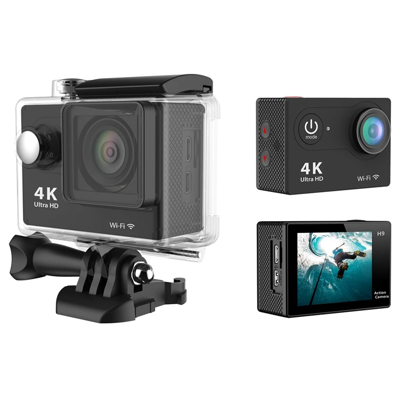 Камера H9R Wifi 1080P Ultra 4K Спортивная экшн водонепроницаемая дорожная видеокамера