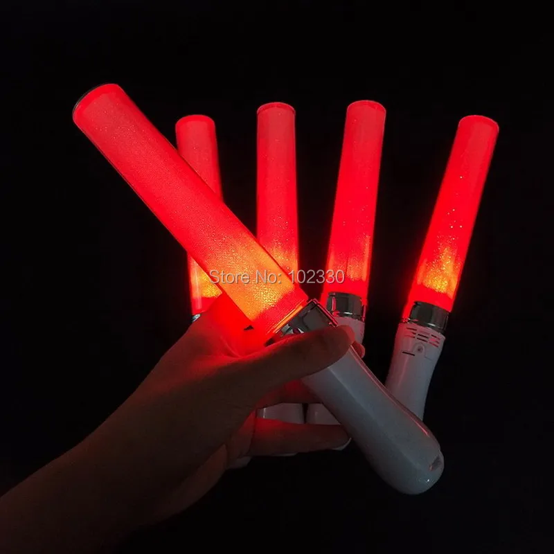 Новейшая мигающая светодиодная светящаяся палка 15 видов цветов Бесконечность