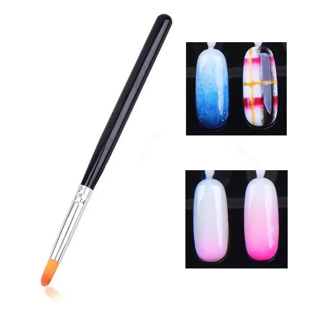 1 шт. Новый Модный женский градиентный цветной акриловый УФ-гель дизайн ногтей