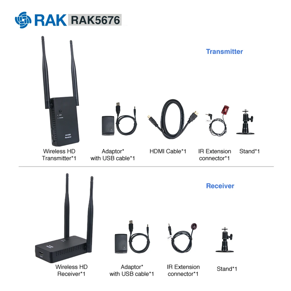 Flylink Pro | Удлинитель HDMI Комплект передачи 5G WIFI 1080P HD видео Передатчик и приемник