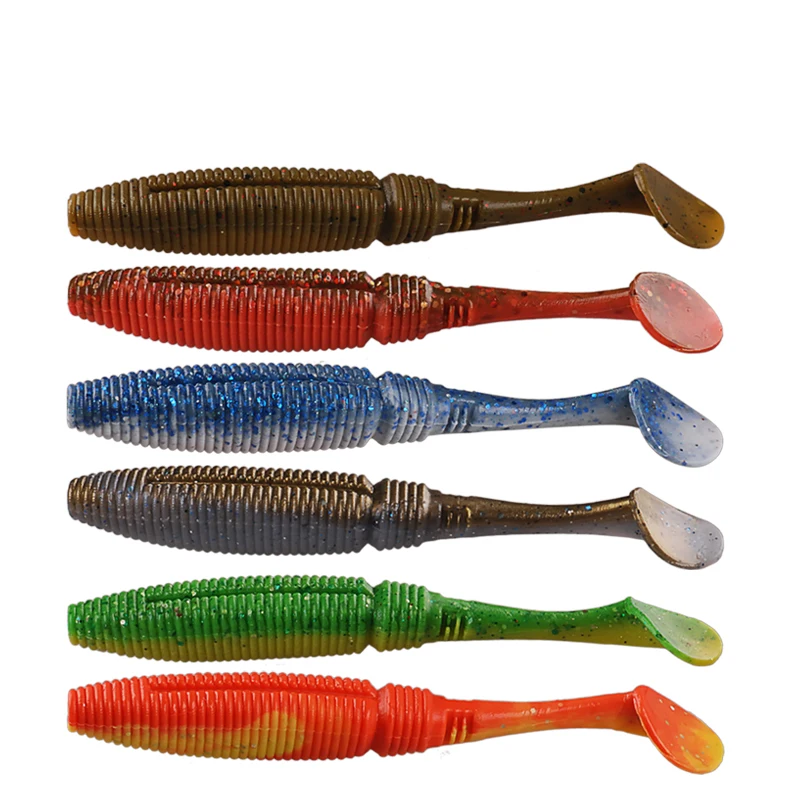 

Smart T-tail Soft Bait 7.3g/95mm 4Pcs/lot Fishing Lures Isca Artificial Para Pesca Leurre Souple Peche Soft Lure Fishing Tackle