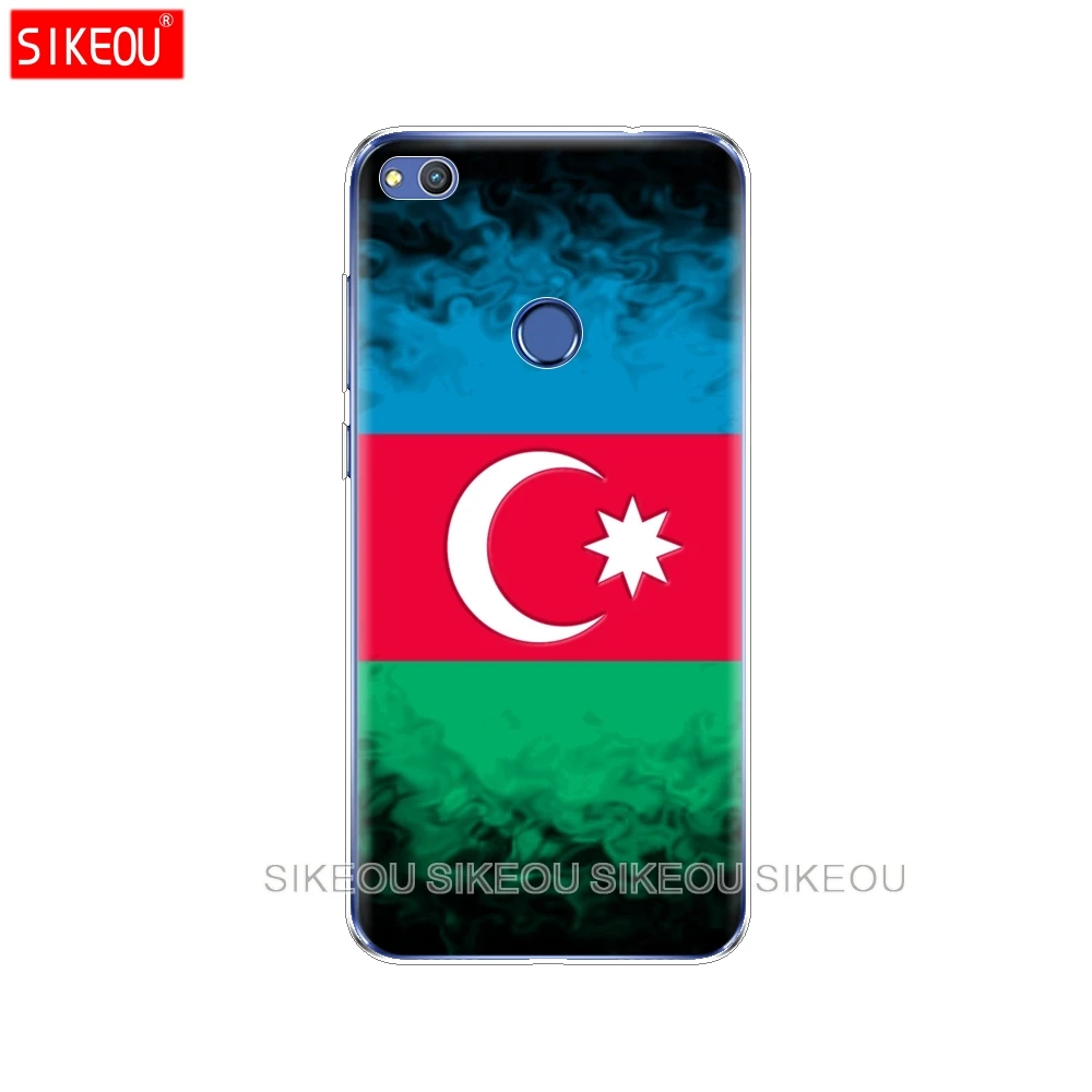 Силиконовый чехол для телефона Huawei P20 P7 P8 P9 P10 Lite Plus Pro 2017 p smart 2018 с флагом