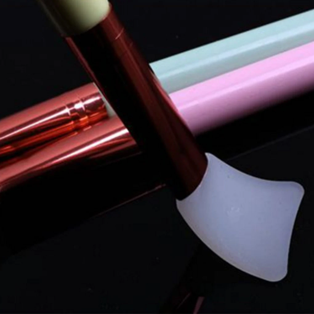 Silicone Makeup Brush Mask Beauty Tools Durable DIY Stick Facial Face Mud Mixing Skin | Красота и здоровье